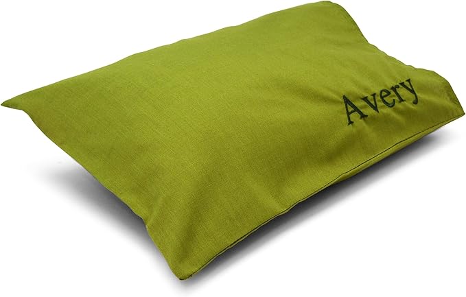 Pipsqueak Microfiber Pillow - Small, Mini, Tiny - 11 x 7 in - Perfect for Travel, Cars, Airplanes, Camping, Dogs, Toddlers, Kids, Lumbar, Knees and Neck - Ages 2 Yrs and Up