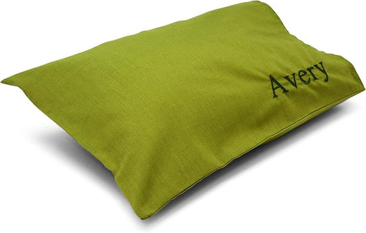 Pipsqueak Microfiber Pillow - Small, Mini, Tiny - 11 x 7 in - Perfect for Travel, Cars, Airplanes, Camping, Dogs, Toddlers, Kids, Lumbar, Knees and Neck - Ages 2 Yrs and Up
