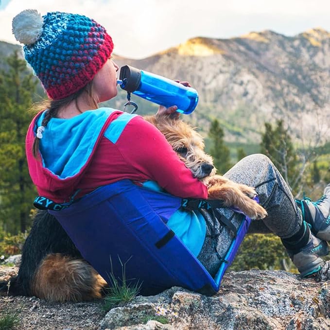 Crazy Creek Original Chair Perfect for Stadium Seats, Camping, Hiking & More, Comfort on All Terrains, Adjustable Straps, Lightweight Design, Water-Resistant