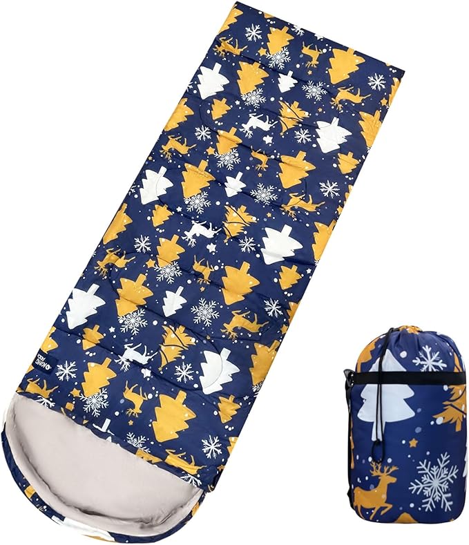KINGROCK Sleeping Bags for Adults Backpacking Lightweight Waterproof- Cold Weather Sleeping Bag