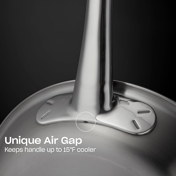 Fissler M5 Pro-Ply 5-ply Stainless Steel Frying Pan, 10.2 Inch