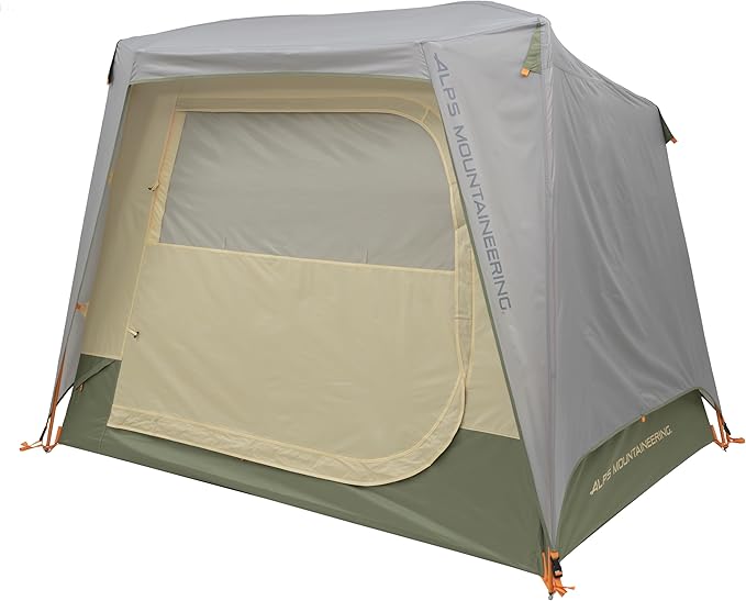 ALPS Mountaineering Ranger 1-Person Tent – Lightweight Freestanding Backpacking Tent with 7000-Series Aluminum Poles, Full Rainfly & Compact Design for Hiking and Camping