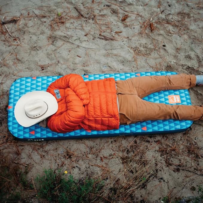 ust fillmatic self Inflating Sleeping pad with Foam Mattress, Reversible Inflation/deflation Valve and Carry Bag for Tent, Truck, Backyard Camping and Outdoors