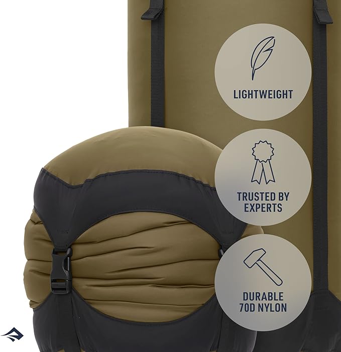 Sea to Summit Lightweight Compression Sack, Space-Saving Outdoor and Travel Storage