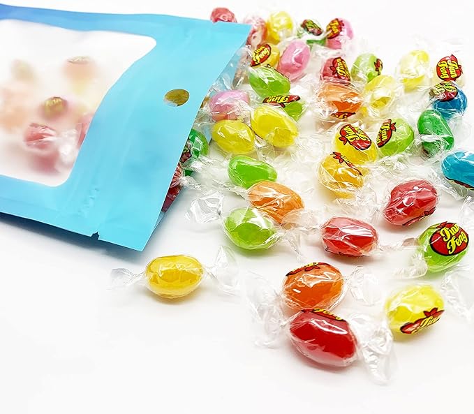 100 Pcs Resealable Mylar Bags, Gradient Color Food Storage Bags, Zip Bag Foil Bags Packaging Pouch for Food Storage, Sample, Small Business (Blue Blue, 5.9 X 8.6 Inch)
