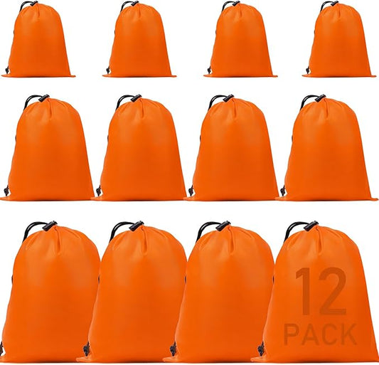 iMucci Upgrade Waterproof Drawstring Bag Sack Nylon Bag Ditty Bag for Gym Traveling, Hiking, Yoga, Shopping