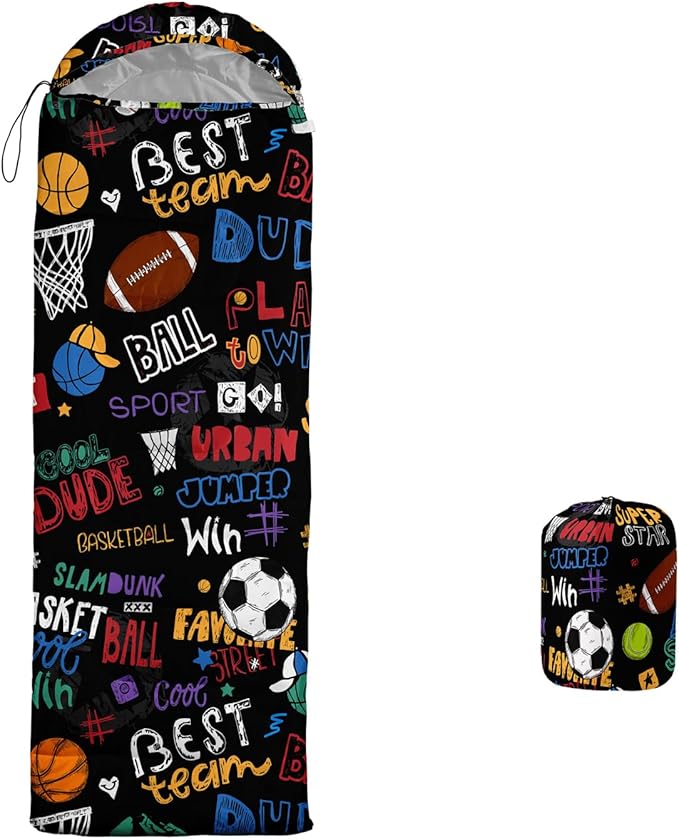 Sleeping Bags for Adults Kids,Backpacking Camping Sleeping Bag for Girls Boys Lightweight Waterproof Cold/Warm Weather Sleeping Bag for All Season