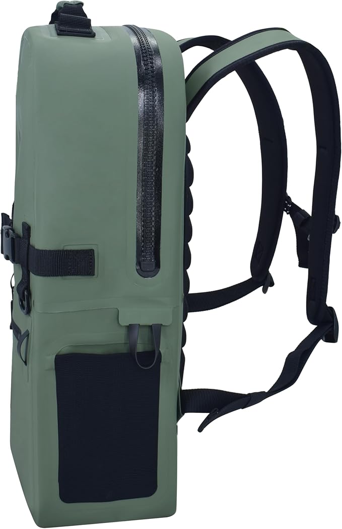 Breakwater Supply™ Fogland Waterproof IP68 Submersible Backpack with Airtight Zippers | Laptop Travel Outdoors | 25L 20L 15L | 100% Waterproof, Submersible, Airtight Zippers, Travel Outdoors