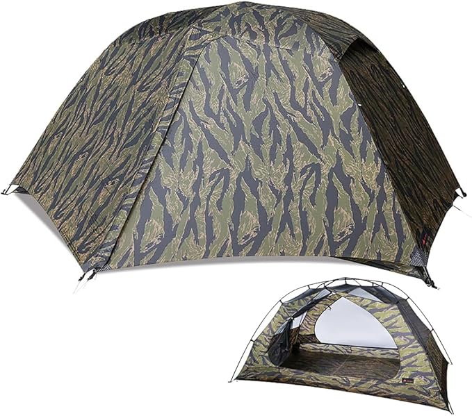 Camping Tent CAMO Backpacking Tent, Scout Portable Ultralight 3 Season Tent Waterproof for 2 Person Hiking, Mountaineering, Trekking