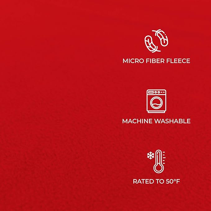 OSAGE RIVER Sleeping Bag Liner, Microfiber Fleece Travel Sheet Sleep Sack for Camping Travel Backpacking, Lightweight Zippered Sleeping Bag Inner Liner, Adults & Kids