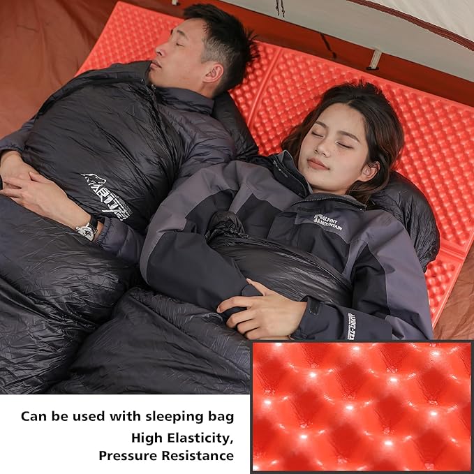 Camping Foam Sleeping Pad Lightweight Closed Cell Folding Camping Mat Moisture-Proof Camping Mattress Portable for Outdoor Hiking Mountaineering Blue