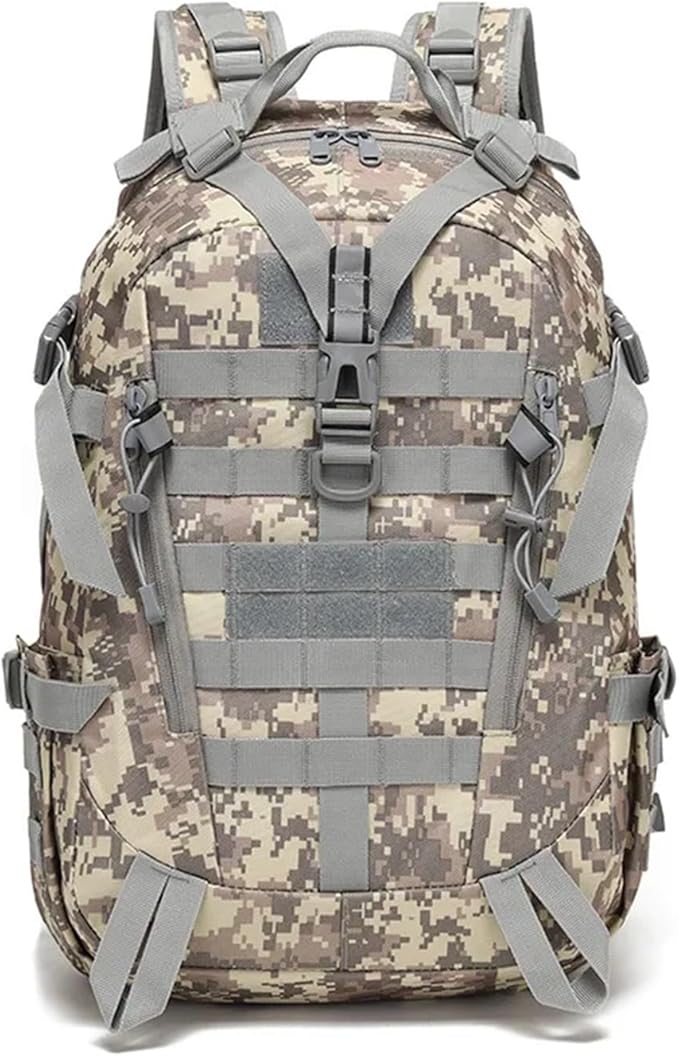 Camping Backpack Men's Bag Travel Bags Climbing Rucksack Hiking Outdoor Reflective(ACU)