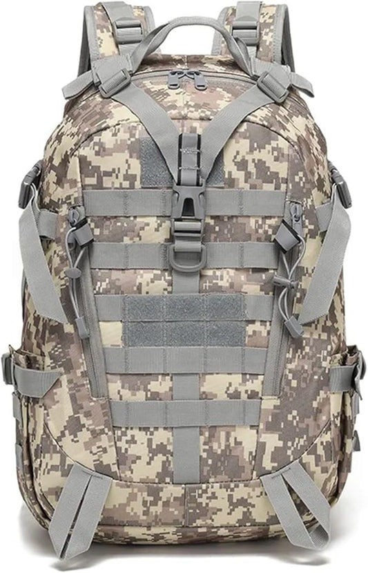 Camping Backpack Men's Bag Travel Bags Climbing Rucksack Hiking Outdoor Reflective(ACU)