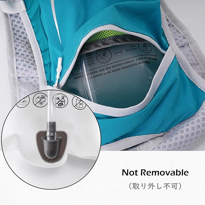 TRIWONDER Hydration Bladder Water Reservoir 1.5 Liter 2L 3L BPA Free Water Bladder for Running Cycling Hiking Camping Backpack