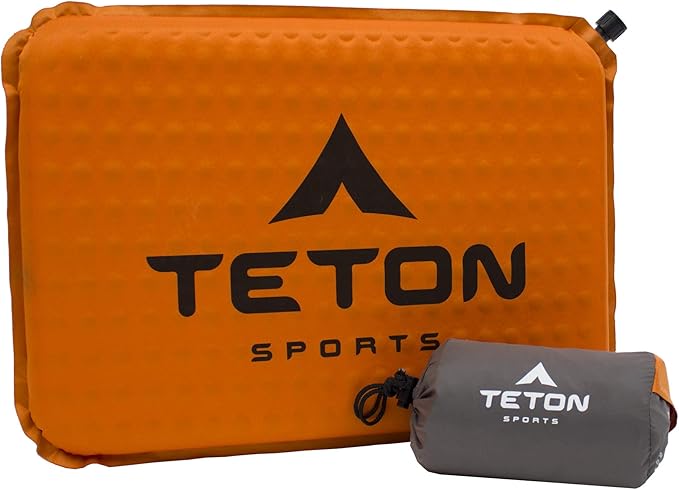TETON Sports Camping Seat Cushion; Stadium Seat; Office Chair; Car Pad; Inflatable