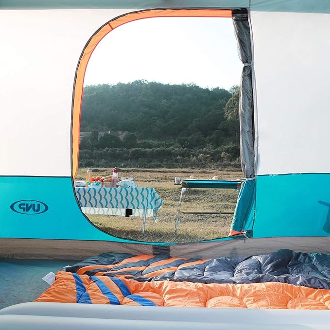 UNP Camping Canopy Tent - Inner Tent for 10' x 10' Pop Up Canopy, Simple Installation, Fully Vented Roof, Enclosed Canopy Space, Ocean Blue (Frame NOT Included)