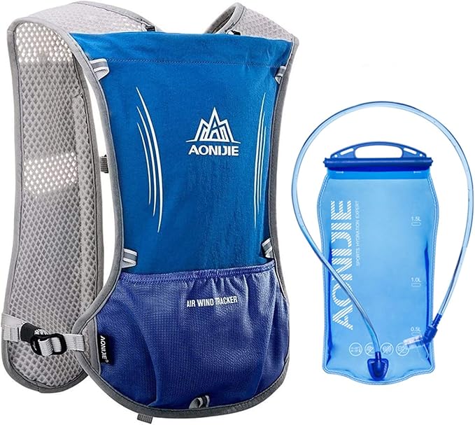 5L Lightweight Running Backpack Outdoor Sports Trail Racing Marathon Hiking Fitness Bag Hydration Vest Pack