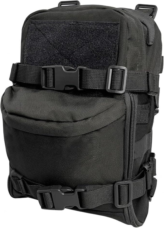 Tactical Hydration Backpack for 2L Hydration Bladder, Lightweight Hydration Backpack MOLLE Water Carrier for 2L Hydration Bladder Reservoir Pack for Hiking Biking Running Climbing
