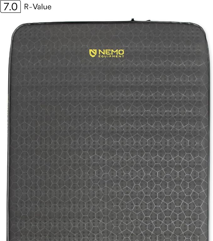 Nemo Equipment Roamer Sleeping Pad - Chimera/Goodnight Black - Double (78"x40")