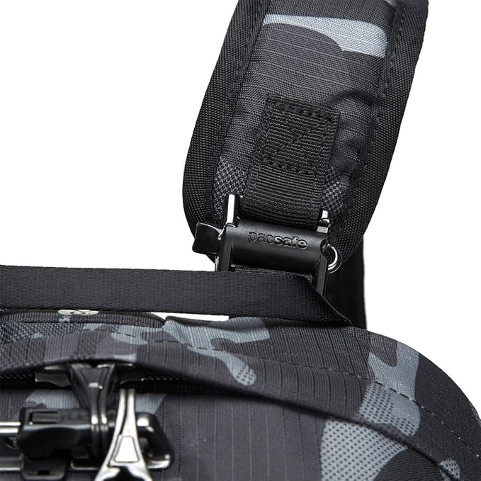 Pacsafe Vibe 25L Anti Theft Travel Pack Casual Daypack, Black