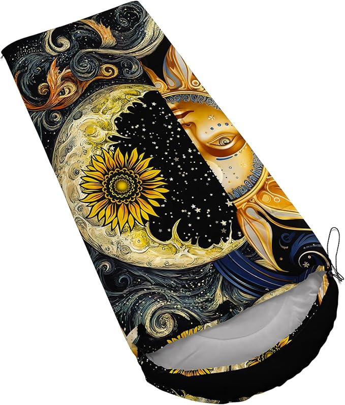 AILONEN Girls Pink Camping Sleeping Bags,Lightweight & Waterproof,3 Season Warm & Cool Weather,Cute Bow Duck Print Sleeping Bags for Kids,Girls,Adults Travelling,Outdoors