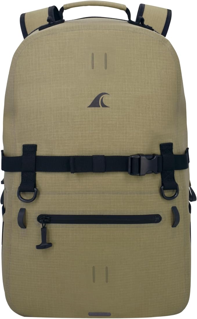 Breakwater Supply™ Fogland Waterproof IP68 Submersible Backpack with Airtight Zippers | Laptop Travel Outdoors | 25L 20L 15L | 100% Waterproof, Submersible, Airtight Zippers, Travel Outdoors