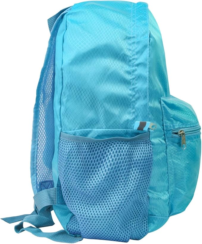 25L Backpack Packable Foldable Ultra Lightweight Water Resistant Durable Camping Travel Hiking Daypack for Men Women (Blue)