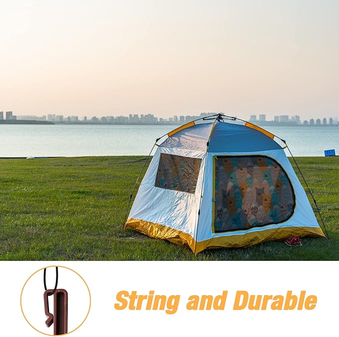 20-Pack-10 Inch Plastic Edging Nails,Side-Insert Nylon Landscape Anchoring Spikes，Landscape Stake for Paver Edging, Weed Barrier& More