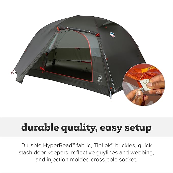 Big Agnes Copper Spur UL - Backpacking Tent for Camping, 3 Season, Ultralight, Waterproof, Anodized Poles