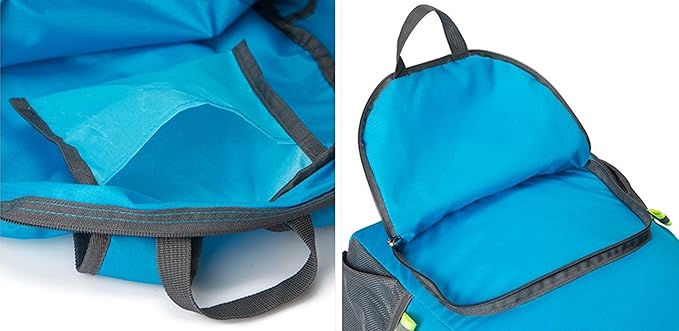Backpack Packable Foldable Ultra Lightweight Water Resistant Durable Camping Travel Hiking Daypack for Men Women (Green)