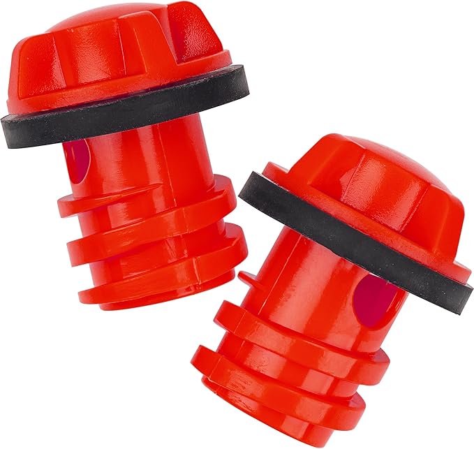 Cooler Drain Plug, 2 Pack Replacement, Compatible with Yeti Roadie, Tundra, and Tank Coolers and RTIC Coolers