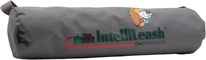 IntelliLeash Heavy Duty Tie-Out Stake: Surface-Lock Technology for Pulling and Bending Prevention, 360-Degree Swivel Ring, Weather-Resistant Coating for Maximum Durability and Tangle-Free Design