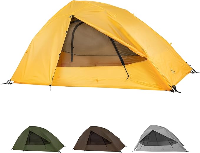 Teton Sports Vista Quick Tent; Dome Camping and Backpacking Tent; Easy Instant Setup; Clip-On Rainfly Included
