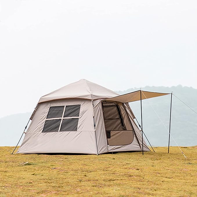 Cabin Tent,2 Person Backpacking Tent,Lightweight 4 Season Camping Tent for Outdoor Hiking Mountaineering