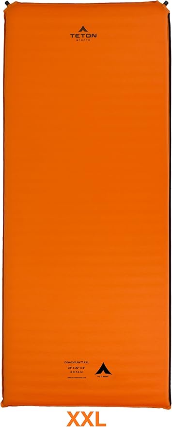 TETON Sports Camping Seat Cushion; Stadium Seat; Office Chair; Car Pad; Inflatable