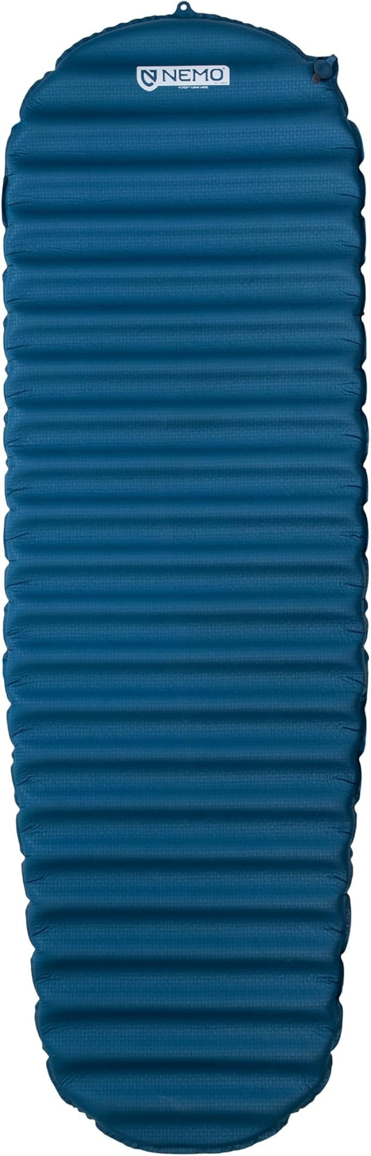 Nemo Equipment Flyer Self-Inflating Bluesign Sleeping Pad - Long Wide - Abyss