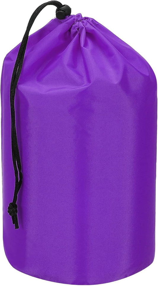 PATIKIL Stuff Sack, Waterproof Outdoor Storage Sack Portable Drawstring Dust Flap Bag Lightweight Sleeping Bag for Camping Hiking Backpacking