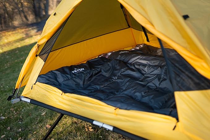 Teton Sports Vista Quick Tent; Dome Camping and Backpacking Tent; Easy Instant Setup; Clip-On Rainfly Included