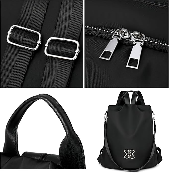 Anti Theft Backpack | Large Capacity Backpack | Stylish Crossboody Bag | Waterproof Portable Travel Bag | Lightweight Backpacks Bishe Bags For Business And Leisure Occasions