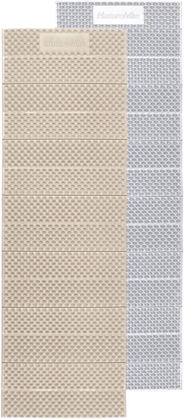 Naturehike Ultralight Foam Sleeping Pad - R1.8/R2.6/R3.0 Closed Cell Mattress, Thick Portable Folding Mat for Backpacking, Waterproof & Compact for Camping, Hiking, Travel and Car Camping