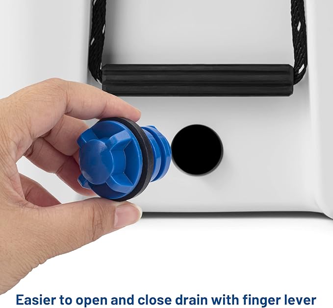 Cooler Drain Plug, 2 Pack Replacement, Compatible with Yeti Roadie, Tundra, and Tank Coolers and RTIC Coolers
