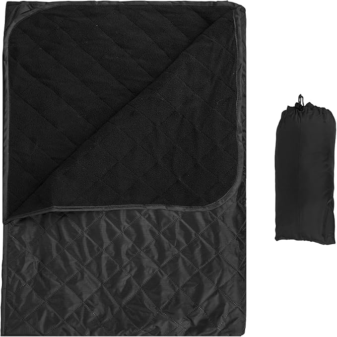 LOOGU Camo Blanket Waterproof Insulation Poncho Liner for Outdoor Camping, Hiking, Hunting, Survival, Backpacking, Picnicking