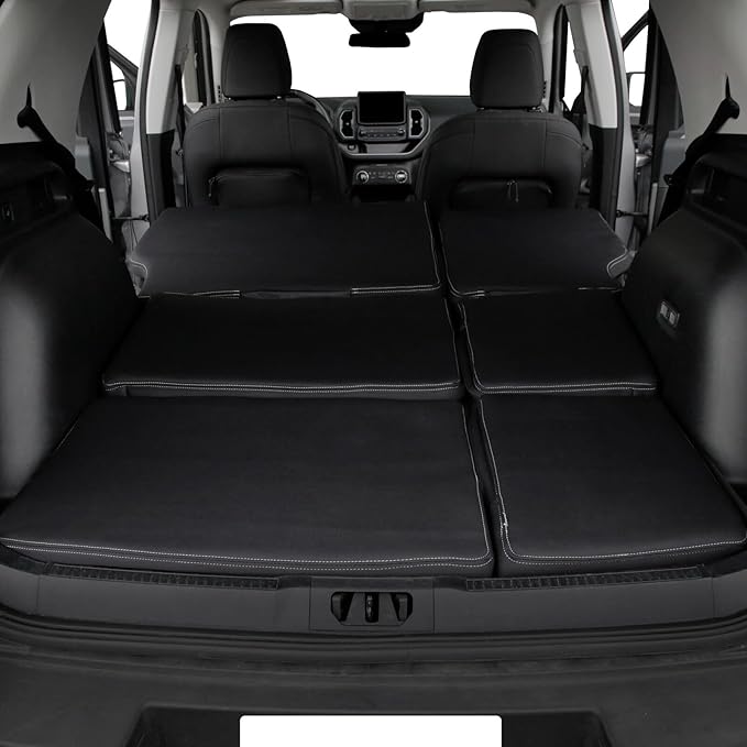 Holda Custom Fit Neoprene Mattress Compatible with Ford Bronco Sport (2021-2026) – 2-Piece Set, Water Resistant, Durable, Easy Install, Camping & Overlanding Comfort