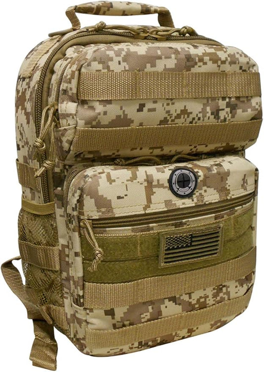 Tactical Military Camping Hiking Outdoor Backpack w/MOLLE Straps