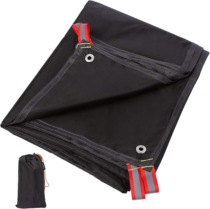 REDCAMP Waterproof Camping Tent Tarp - 36"x83", 4 in 1 Multifunctional Tent Footprint for Camping, Hiking and Survival Gear, Lightweight and Compact