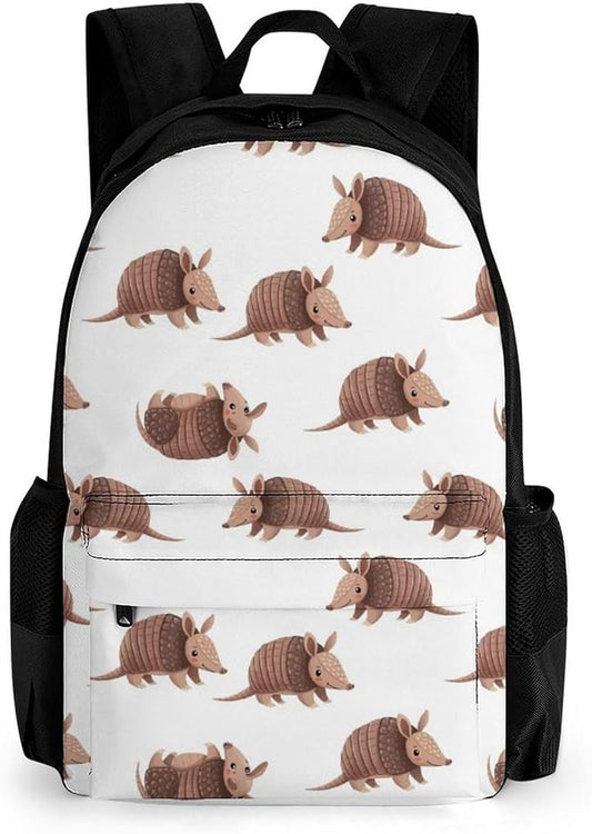 Rucksacks Polyester Anti-Theft Multipurpose Armadillo Carry On Bag Large Capacity Gym Outdoor Hiking Backpack With Smooth Zippers