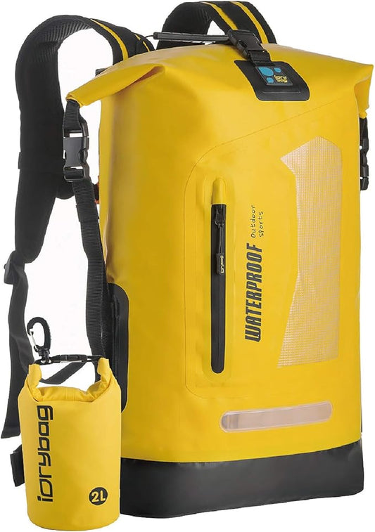 IDRYBAG Waterproof Backpack for Men 20L/30L/40L, Floating Dry Bag Kayak, Dry Backpack Hiking