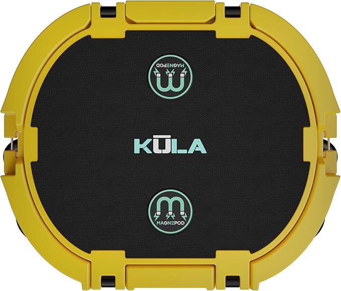 KULA by Bote Hard Shell MAGNEPod Compatible Cooler Travel Handle Rubber Closure Gatorshell Construction Strong Insulation 10 Gallon Capacity Portable Fishing Seat Multiple Colors