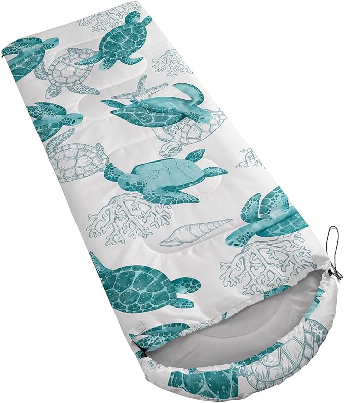 QOOMO Camping Sleeping Bags,3 Season Warm & Cool Weather,Lightweight,Waterproof Sleeping Bags for Adults & Kids,Traveling,and Outdoors,Camping Gear Equipment