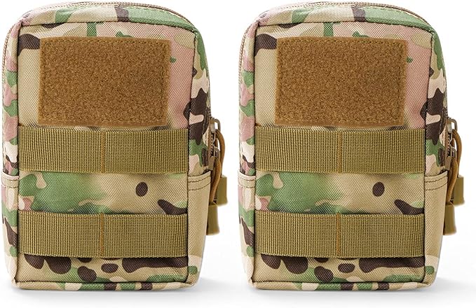 Gogoku 4-Pack Molle Pouch Tactical Molle Pouches Compact Utility EDC Waist Bag Pack